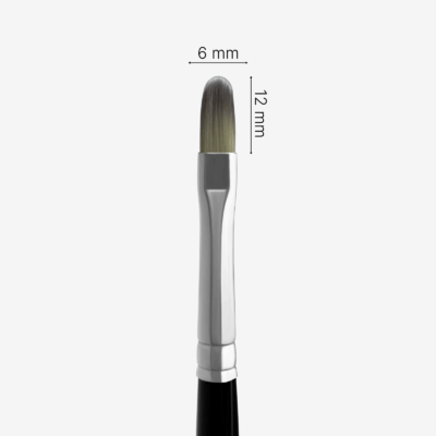 PENNELLO PIATTO FANCY POLYGEL/GEL/ACRIGEL #6 GREY